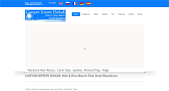 Desktop Screenshot of canyonestate.biz